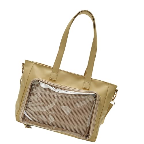Storage Bag Simpulistischer Anime Inspirierter Handtasche Clear PU Handtasche Umhängetasche Mit Reichlich Platz Für Schüler Und Schulbuchtbeutel Der Büroarbeiter Storage Bag Simpulistischer Anime Inspirierter Handtasche Clear PU Handtasche Umhängetasche Mit Reichlich Platz Für Schüler Und Schulbuchtbeutel Der Büroarbeiter von Storage Bag