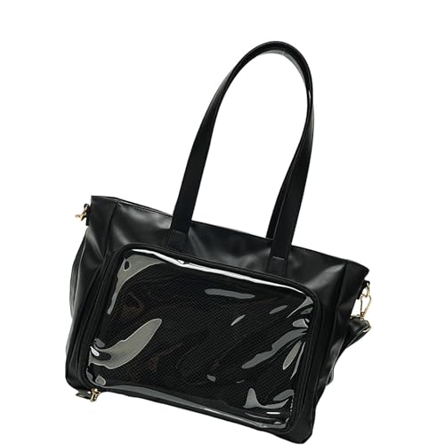 Storage Bag Simpulistischer Anime Inspirierter Handtasche Clear PU Handtasche Umhängetasche Mit Reichlich Platz Für Schüler Und Schulbuchtbeutel Der Büroarbeiter Storage Bag Simpulistischer Anime Inspirierter Handtasche Clear PU Handtasche Umhängetasche Mit Reichlich Platz Für Schüler Und Schulbuchtbeutel Der Büroarbeiter von Storage Bag