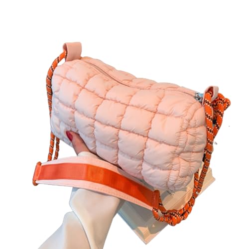 Storage Bag Stilvoller Rhombus Tasche Leichtes & Geräumiges Frauen Umhängetasche Trendy Space Baumwollhandtasche Falten Haltbarer Weicher Schulter Nylon Leicht Verstellbares Gurt Storage Bag Stilvoller Rhombus Tasche Leichtes & Geräumiges Frauen Umhängetasche Trendy Space Baumwollhandtasche Falten Haltbarer Weicher Schulter Nylon Leicht Verstellbares Gurt von Storage Bag