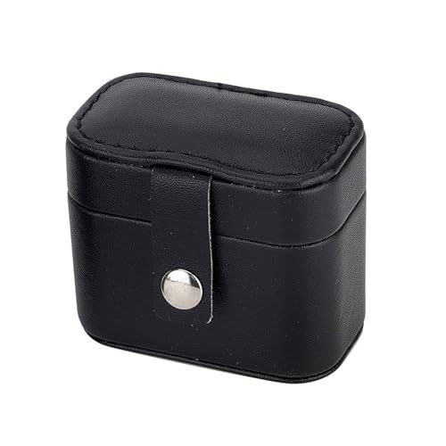 Storage Bag Tragbarer Schmuck Aufbewahrungsbox Fahrt Einfache Lederringe Halskette Ohrringe Aufbewahrungsorganisator Display Hülle Frauen Schmuckhalter von Storage Bag