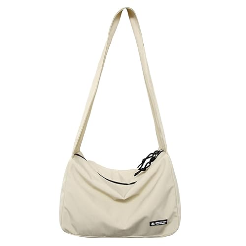Storage Bag Trendy Crossbody Tasche Für Frauen Männer Leichte Nylon Umhängetaschen Mit Verstellbarem Riemen Perfekt Für Schule Und Reisen Frauen Schlinge Schwarz Storage Bag Trendy Crossbody Tasche Für Frauen Männer Leichte Nylon Umhängetaschen Mit Verstellbarem Riemen Perfekt Für Schule Und Reisen Frauen Schlinge Schwarz von Storage Bag