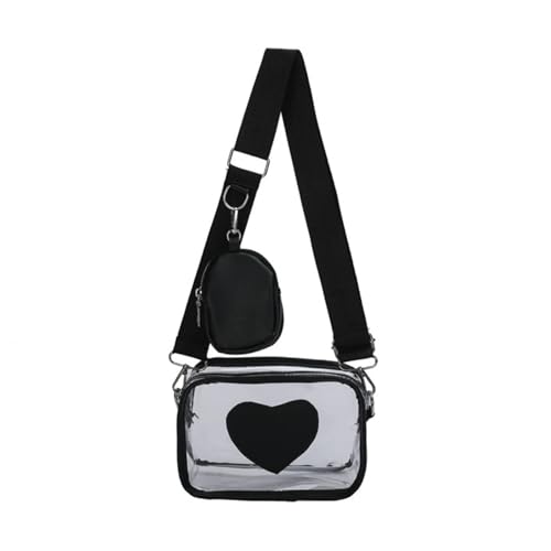 Storage Bag Trendy Kleine Handtasche Stilvolle Umhängetasche Transparente Crossbody Tasche Für Frauen Und Mädchen Weibliche Handtaschen von Storage Bag
