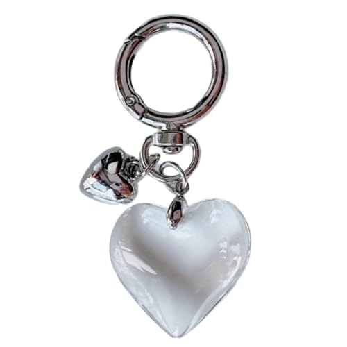 Stylish Heart Keychain Accessoire Einzigartiger Großer Herzschlüsselkette Delikat von Storage Bag