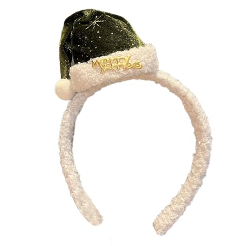 Verstellbare Plüsch Weihnachts Stirnbänder Einzigartige Festes Haar Reifen Elegantes Haarstück Für Frauen Und Mädchen Einzigartige Festes Haarband von Storage Bag