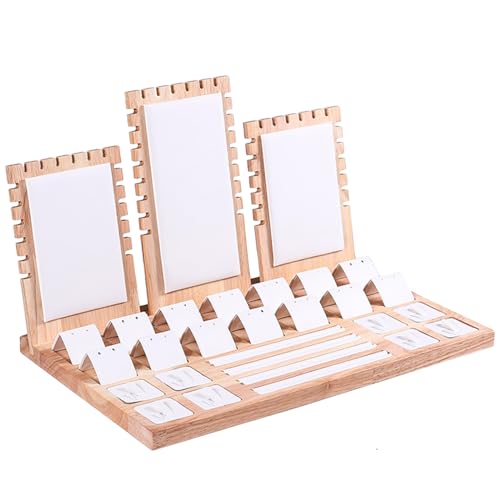 Vielseitiger Schmuckstück Showcase Tablett Bequemer Schmuckhalter Staubdes Designs Ohrringe Halsketten Armbänder Organizer Collector Box von Storage Bag