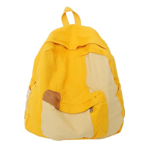 Vintage Canvas Rucksack Für Studenten Und Reisende Geräumige Und Langlebige Tasche Mit Verstellbaren Gurten Canvas Rucksack Für Frauen von Storage Bag