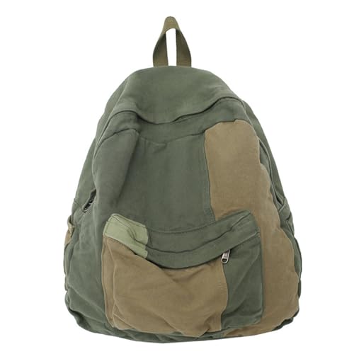 Vintage Canvas Rucksack Für Studenten Und Reisende Geräumige Und Langlebige Tasche Mit Verstellbaren Gurten Canvas Rucksack Für Frauen von Storage Bag
