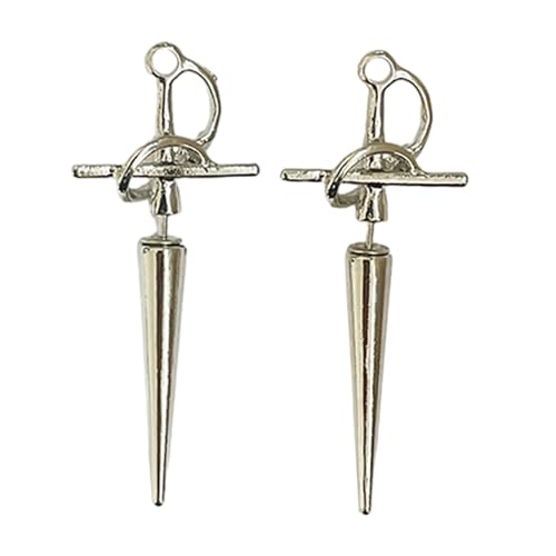 Vintage Coole Schwertohrringe Weibliche Punkoop Hoop Mode Schmuckschmuck Charm Frauen Gothic Mystical Ohrringe Dolche Für Frauen von Storage Bag