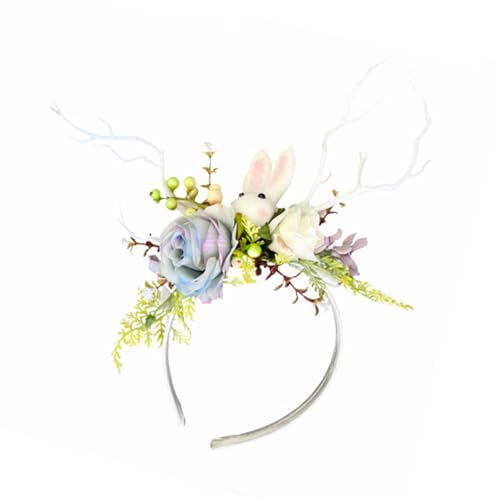 Weiche Stoff Kaninchen Stirnband Mode Girls Haarbänder Rollenspiel Accessoires Plastik Textur Für Kinder Und Erwachsene Präsens Spring Festival Stirnband von Storage Bag