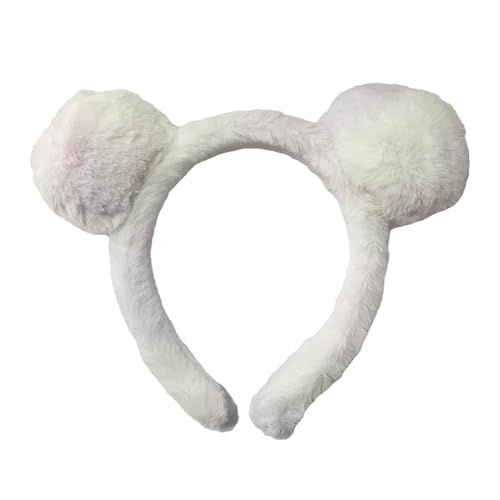 Weihnachtsanimes Charakter Stirnband Bären Ohrform Haop Hair Hoop Plüsch Kopfstück Osterparty Cosplay Kostüm Prop Unisex Plüsch Stirnbänder Für Frau Zum Waschen Von Gesicht Stirnbändern Professionelle von Storage Bag
