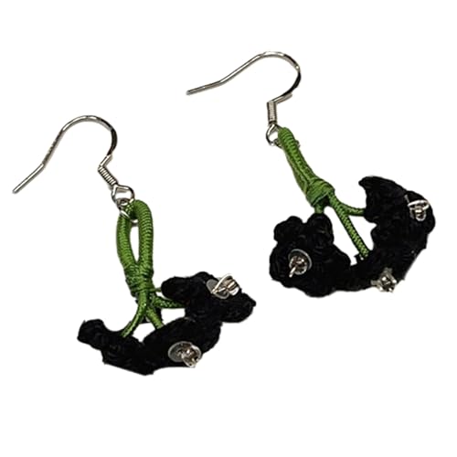 Y2k Bowknot Herzohrring Niedliche Fransenstecker Ohrring Für Frauen Punk Gothic Star Pendelly Schmuck Süße Oramentstar Frauen Statement Ohrringe Ohrringe von Storage Bag