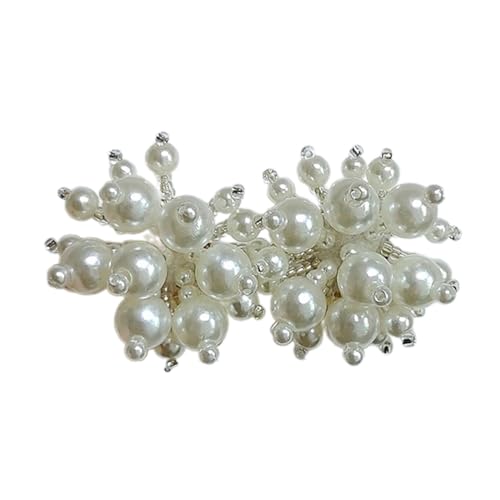 Zarte Ohrstifte Einzigartige Blumenstollen Ohrringe Perlen Ohrschmuck Pin Bauch Textur Für Mode Enthusiasten Perlenschmuck von Storage Bag