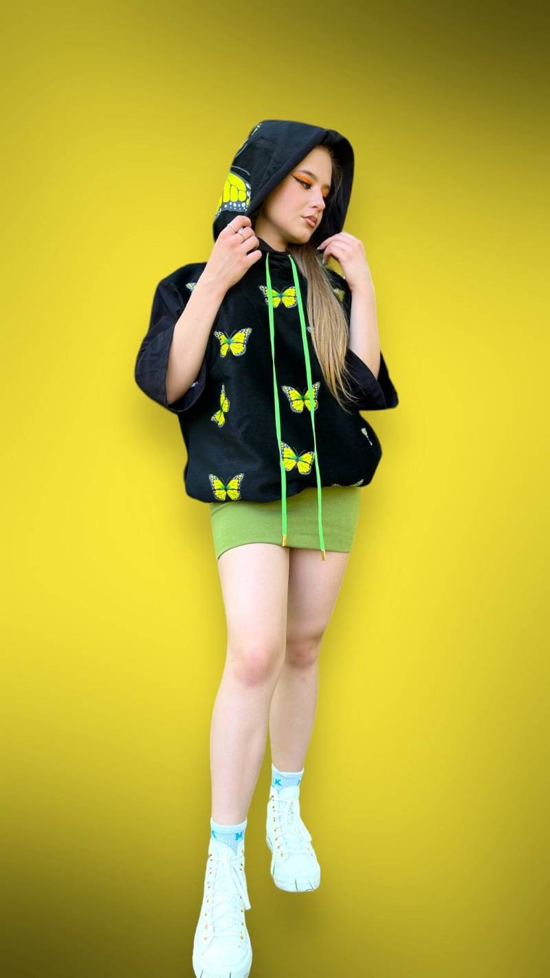 Kleid-Hoodie Butterfly Kleid-Hoodie Butterfly von StoreByLauraStork