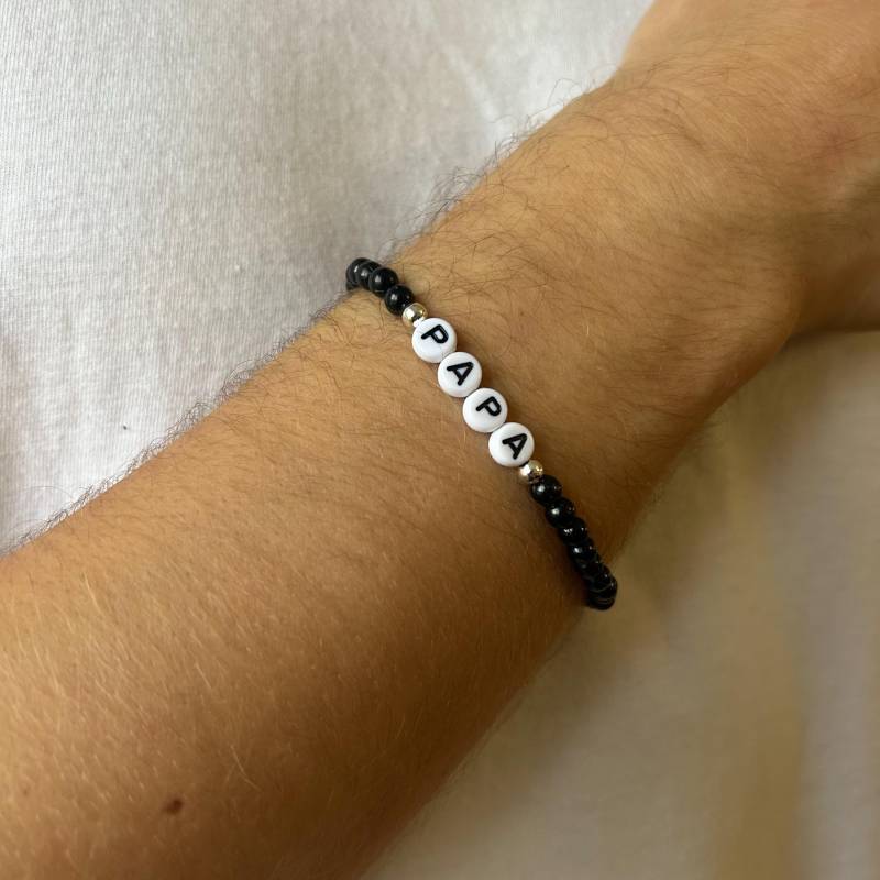 Du Wirst Papa, Perlenarmband Zur Schwangerschaft, Idee Verkündung von StorieDiSofie