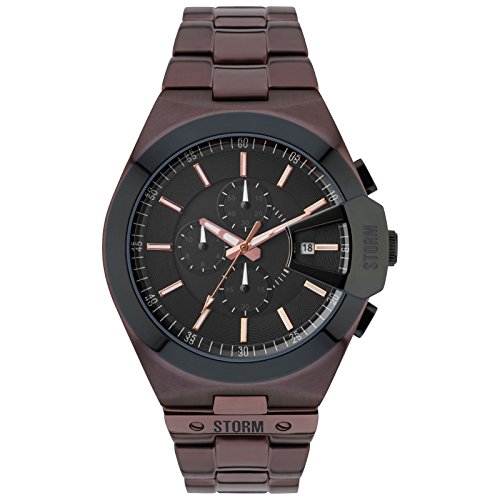 STORM London Vexitron Herren Chronograph braun/schwarz 47248/BR von STORM