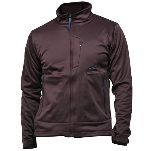 Herren Softshell-Jacke Schiefergrau - Outdoor-Jacke grau mit Fleece-Futter (L) von Stormberg