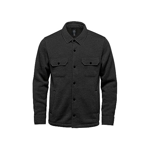 Stormtech - Avalanche Hemd für Herren (XXL) (Black Heather) von Stormtech