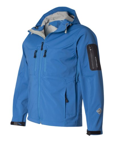 Stormtech HS-1 Epsilon H2XTREME Herren Softshelljacke mit Kapuze - Blau - XX-Large von Stormtech