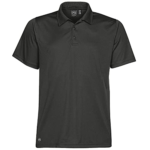 Stormtech Herren Eclipse H2X-Dry Pique Polo (2XL) (Graphit) von Stormtech