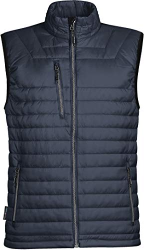 Stormtech Herren Men's Gravity Thermal Bodywarmer Weste, blau/grau (Navy/Charcoal), L von Stormtech