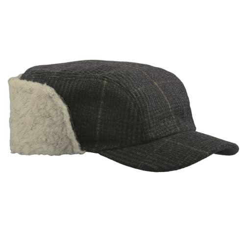 Stormy Kromer Bergland Cap - Herren Winter Guide Mütze mit Ohrenklappen, Granit Pld, MEDIUM von Stormy Kromer