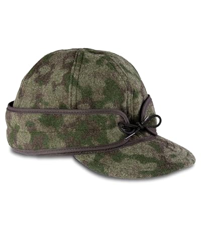 Stormy Kromer Original Kromer Cap, Wintermütze für Damen und Herren, Baseballmütze mit Ohrenklappen, 63 EU von Stormy Kromer