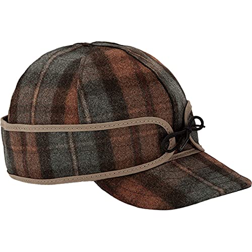 Stormy Kromer Original Kromer Cap - Wintermütze aus Wolle mit Ohrenklappe, Rebhuhn kariert, 58 EU von Stormy Kromer