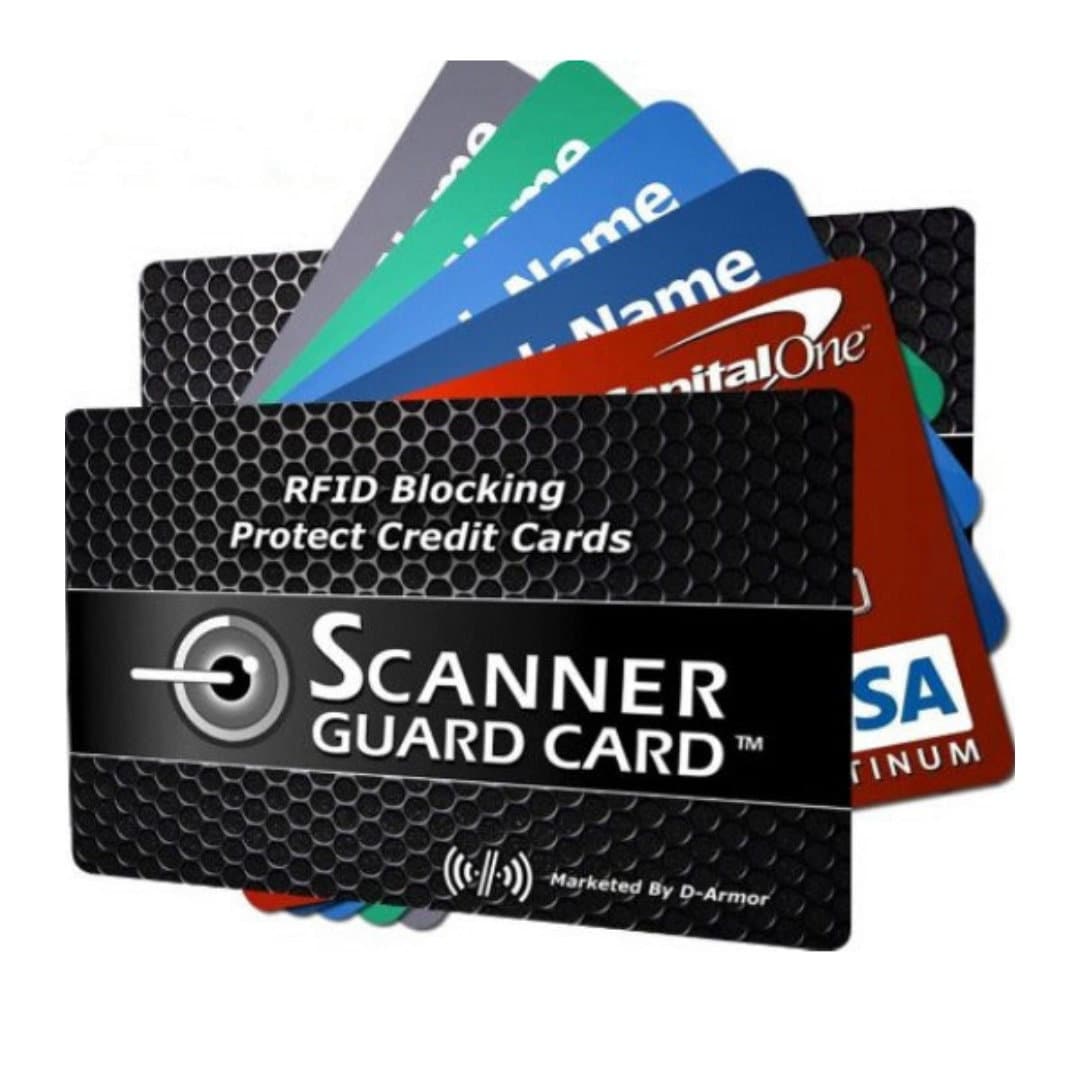 storus® Rfid Scanner Schutz Karten, Schützen Sie Ihre Kreditkarten + Ausweise Vor Rfid-Leser-Diebstahl, Für Geldbörsen, Geld-Clips, Reisen 2st von StorusProducts