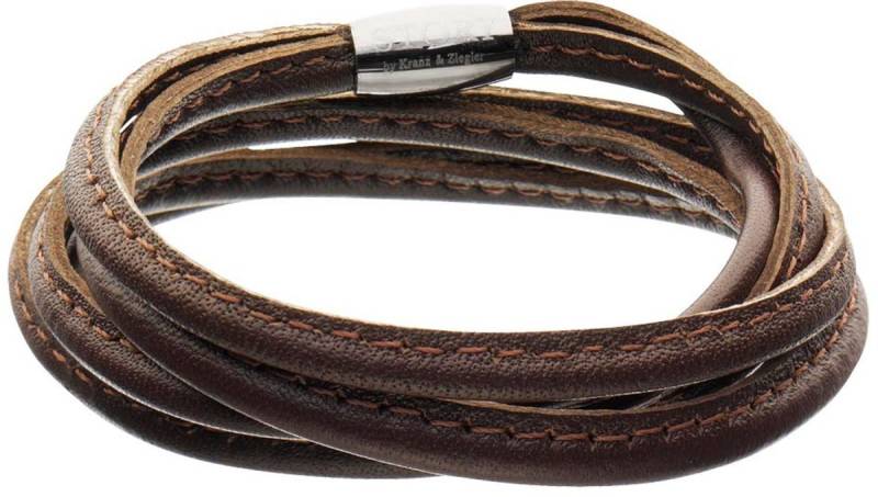 Story Armband Lammnappa Leder Braun 57 cm 1004902-57 günstig kaufen von Story by Kranz & Ziegler