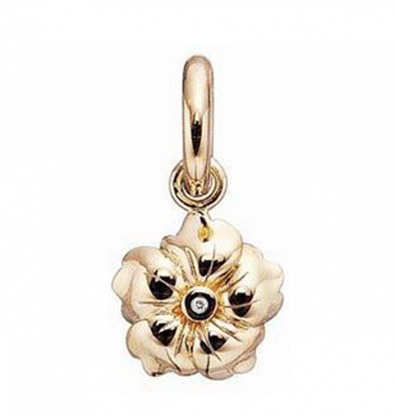 Story Charme Blume Silber Zirkonia vergoldet 5208819 günstig kaufen von Story by Kranz & Ziegler