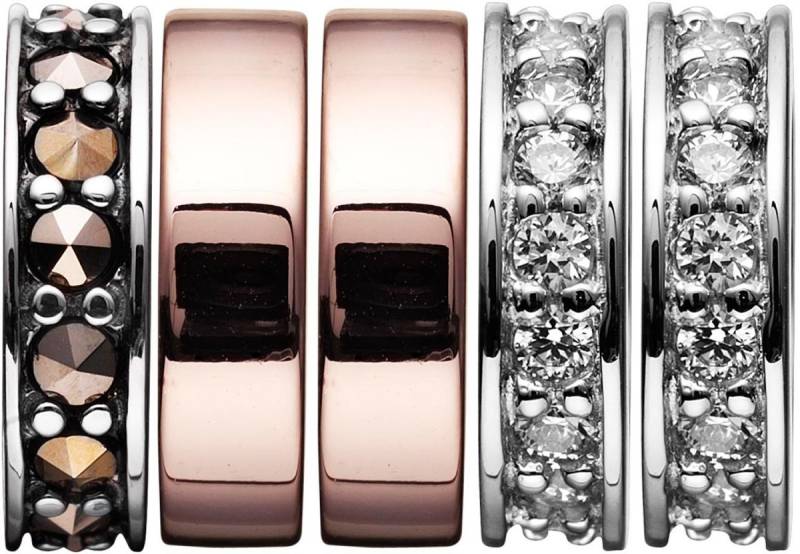 Story Charme Spacer 5 Stück Silber rosa vergoldet 2208555 günstig kaufen von Story by Kranz & Ziegler