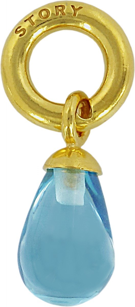 Story Charme Tropfen Synt. Silber vergoldet 5208988 günstig kaufen von Story by Kranz & Ziegler