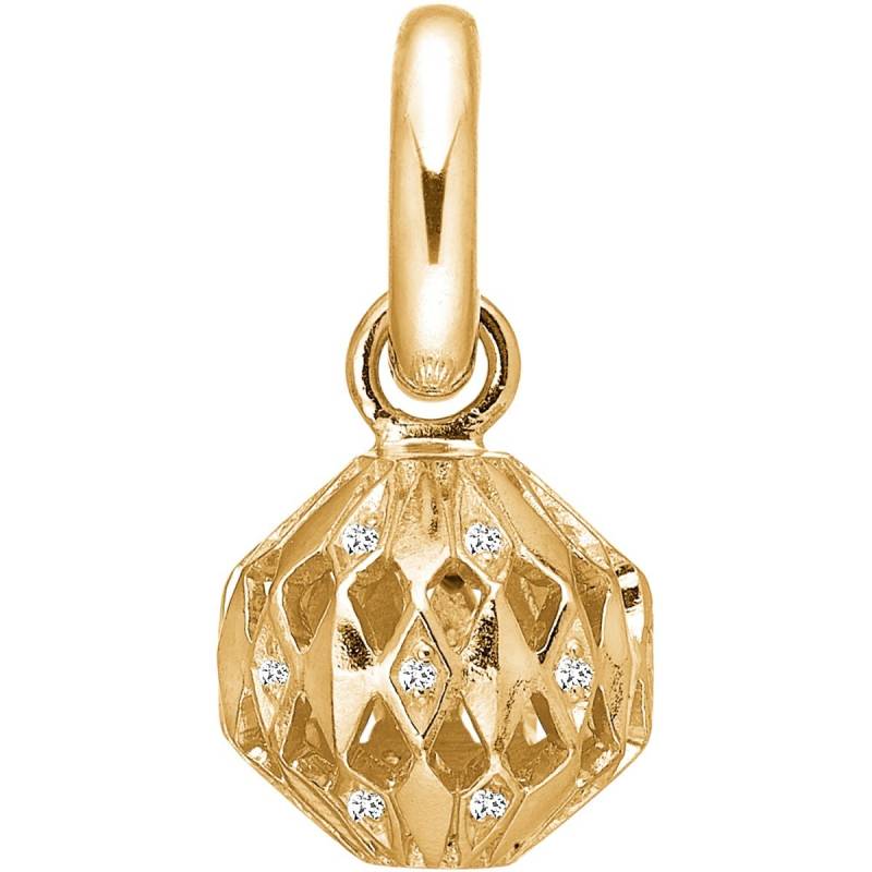 Story Schmuck 5208740 Silber vergoldet Harlekin Zirkonia Amulett günstig kaufen von Story by Kranz & Ziegler