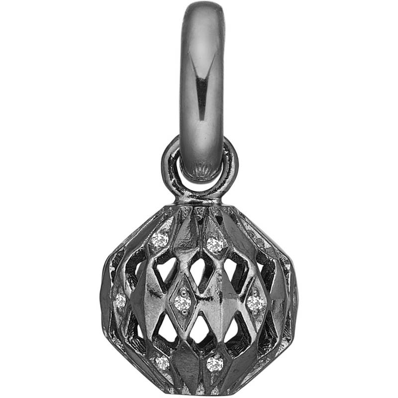 Story Schmuck 6208740 Silber schwarz Tropf Harlekin Zirkonia Amulett günstig ka von Story by Kranz & Ziegler