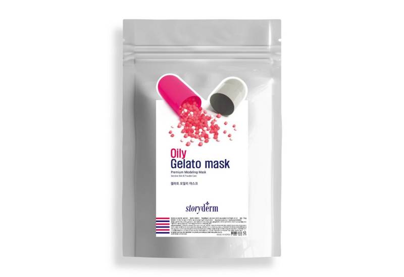 Storyderm Gesichtsmaske Alginat Oily Gelato Maske Algenmaske Pulver Gesichtsmaske Storyderm, 1-tlg. von Storyderm