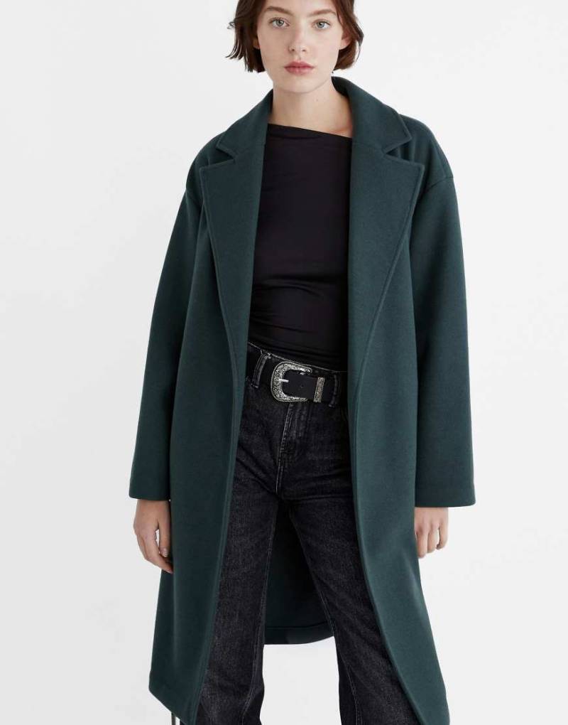 Stradivarius - Breiter Gürtel in Schwarz im Cowboy-Design von Stradivarius