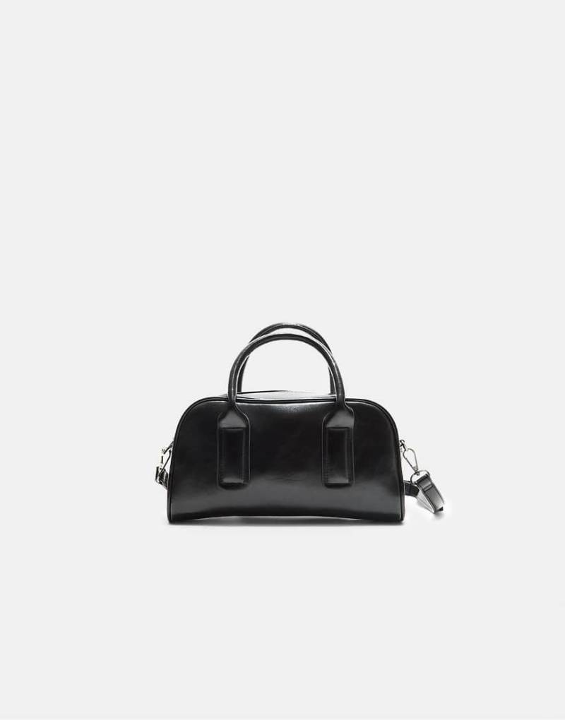 Stradivarius - Crossbody-Bowlingtasche in Schwarz von Stradivarius