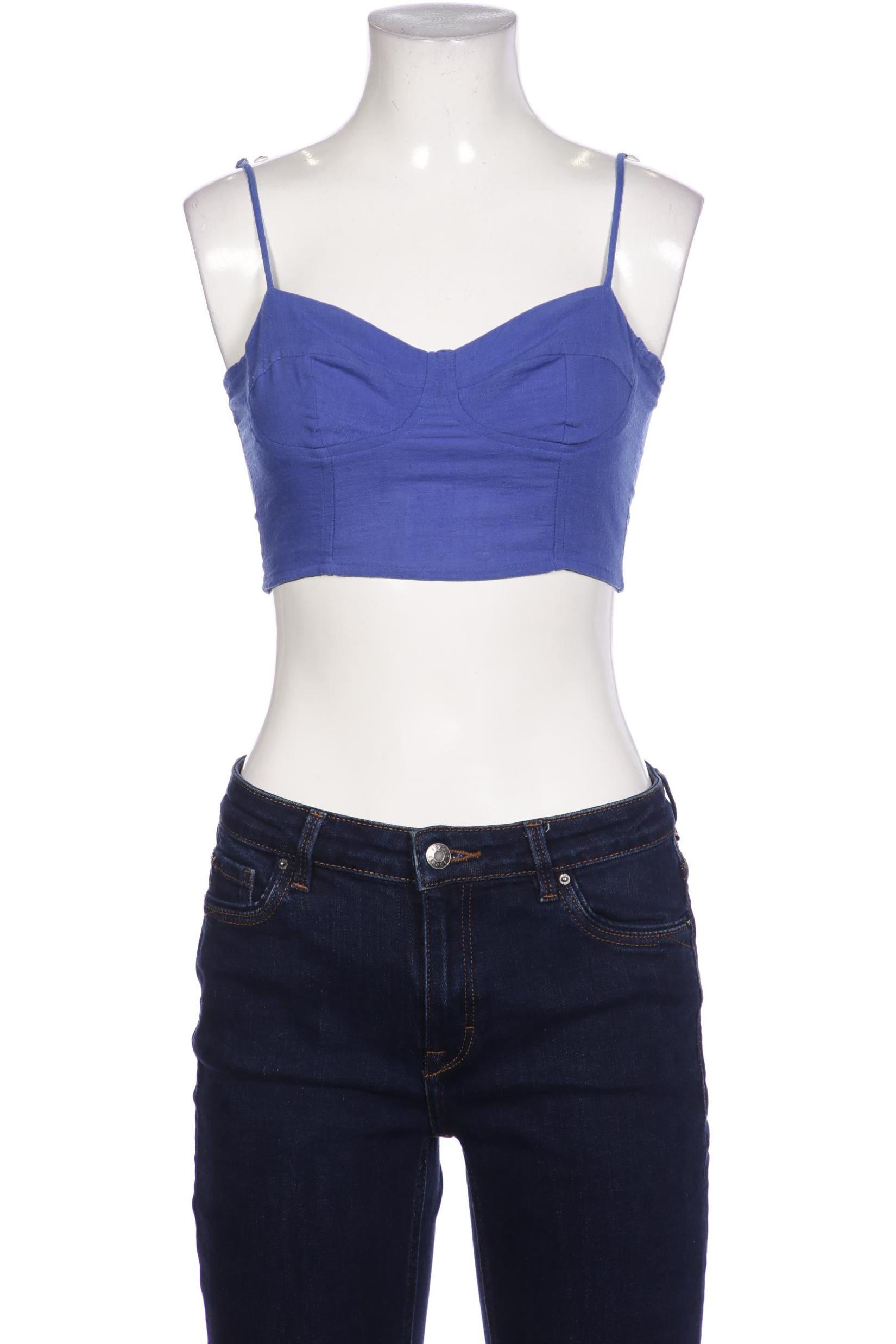 Stradivarius Damen Bluse, blau von Stradivarius