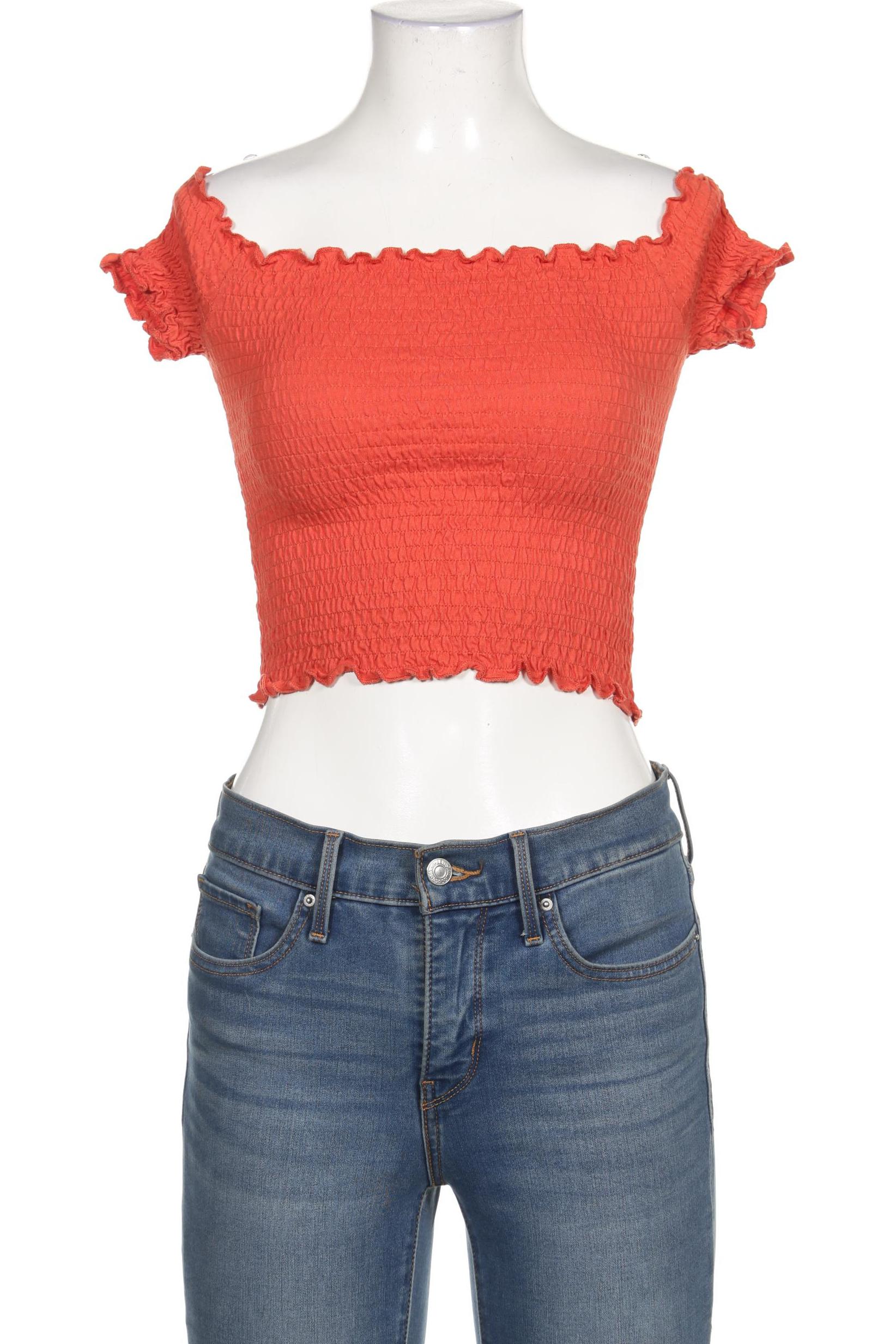 Stradivarius Damen Bluse, orange von Stradivarius