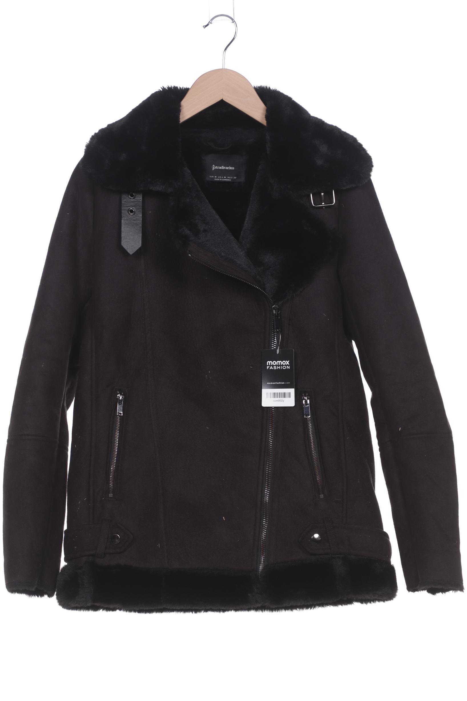 Stradivarius Damen Jacke, schwarz von Stradivarius