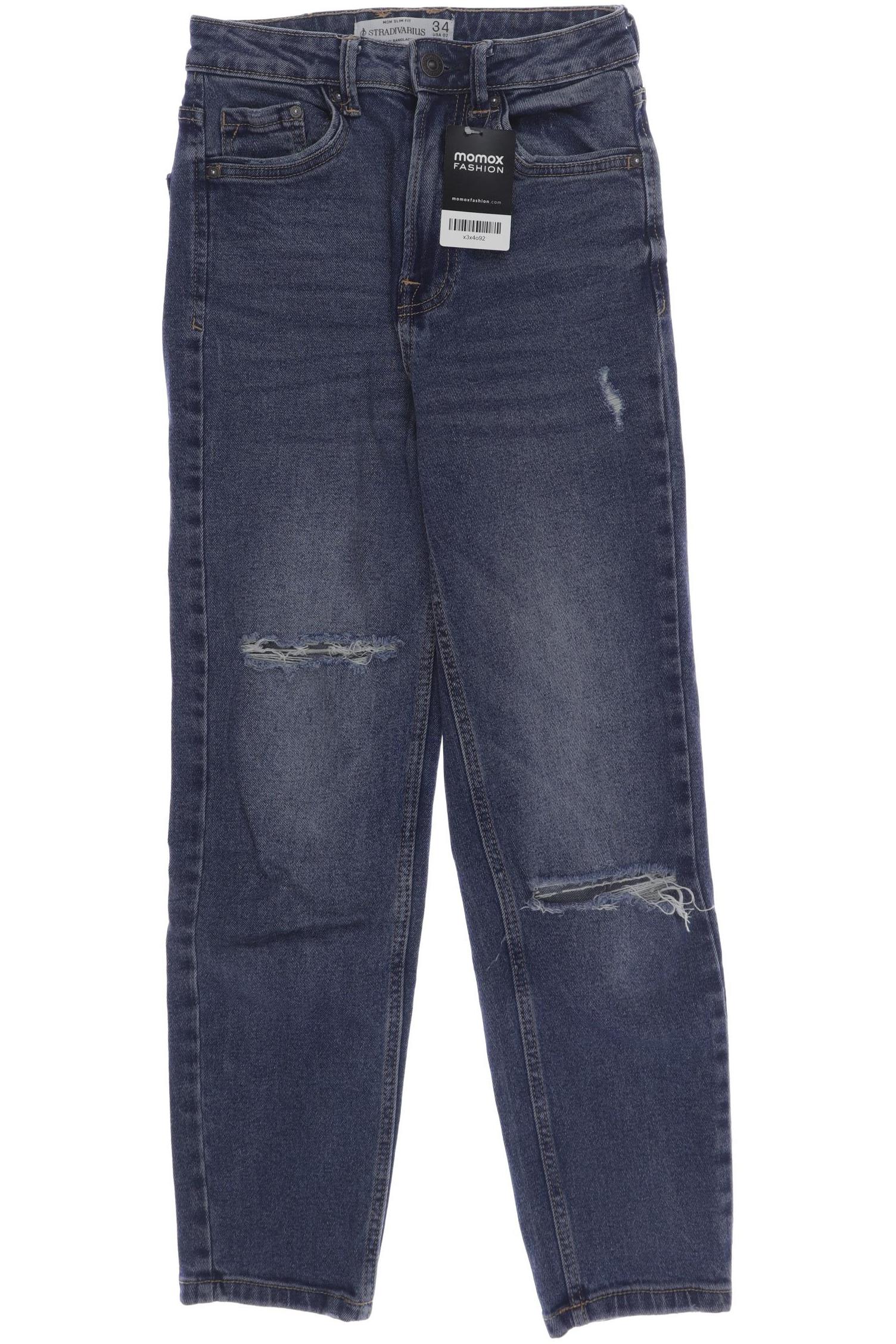 Stradivarius Damen Jeans, blau von Stradivarius