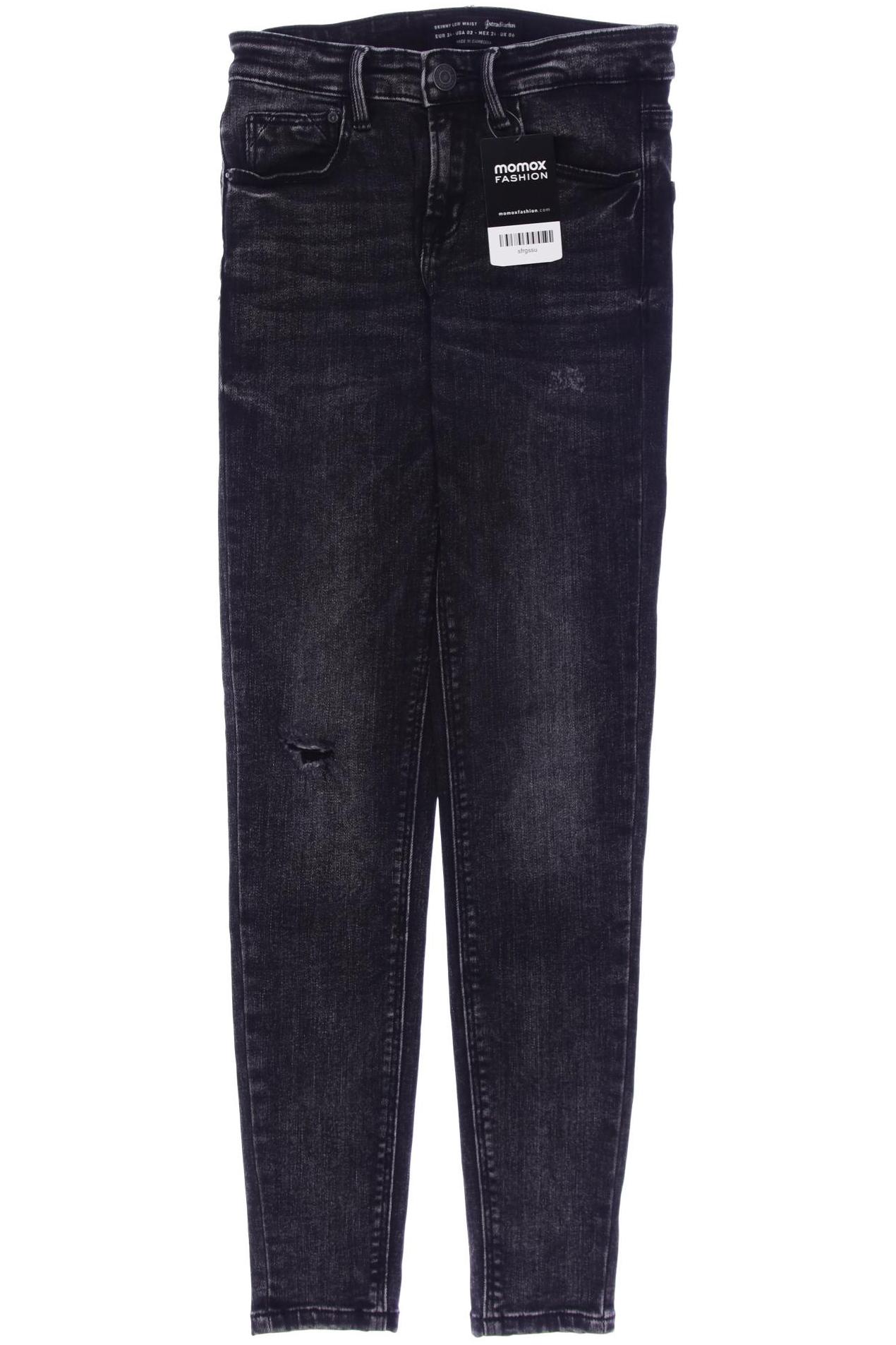 Stradivarius Damen Jeans, grau von Stradivarius