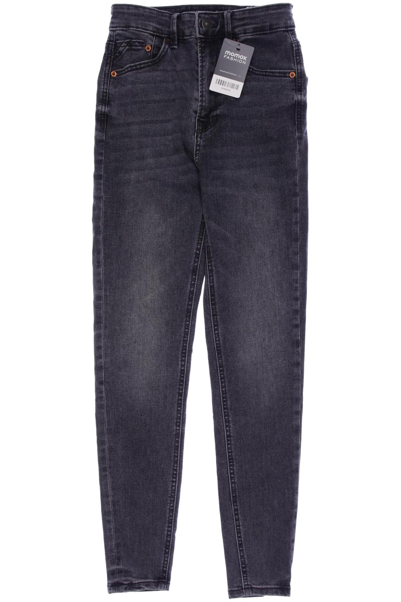 Stradivarius Damen Jeans, grau von Stradivarius