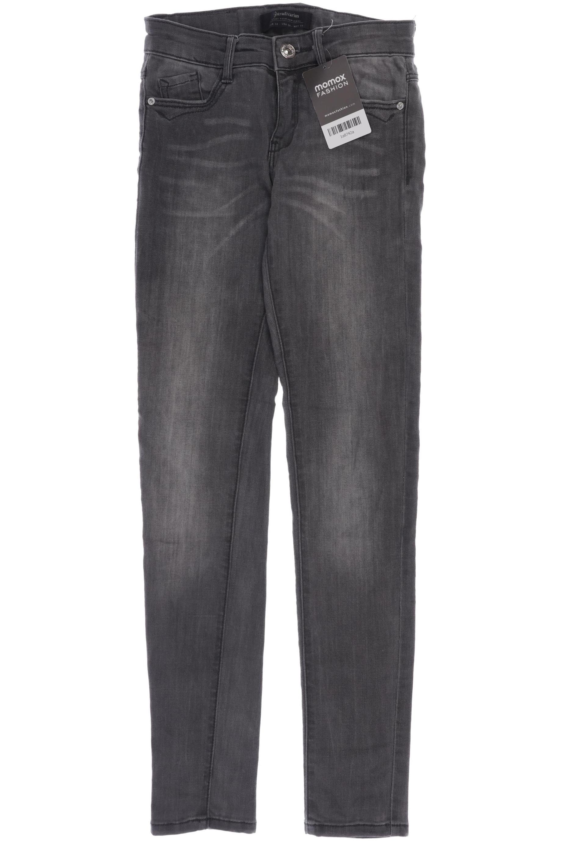 Stradivarius Damen Jeans, grau von Stradivarius