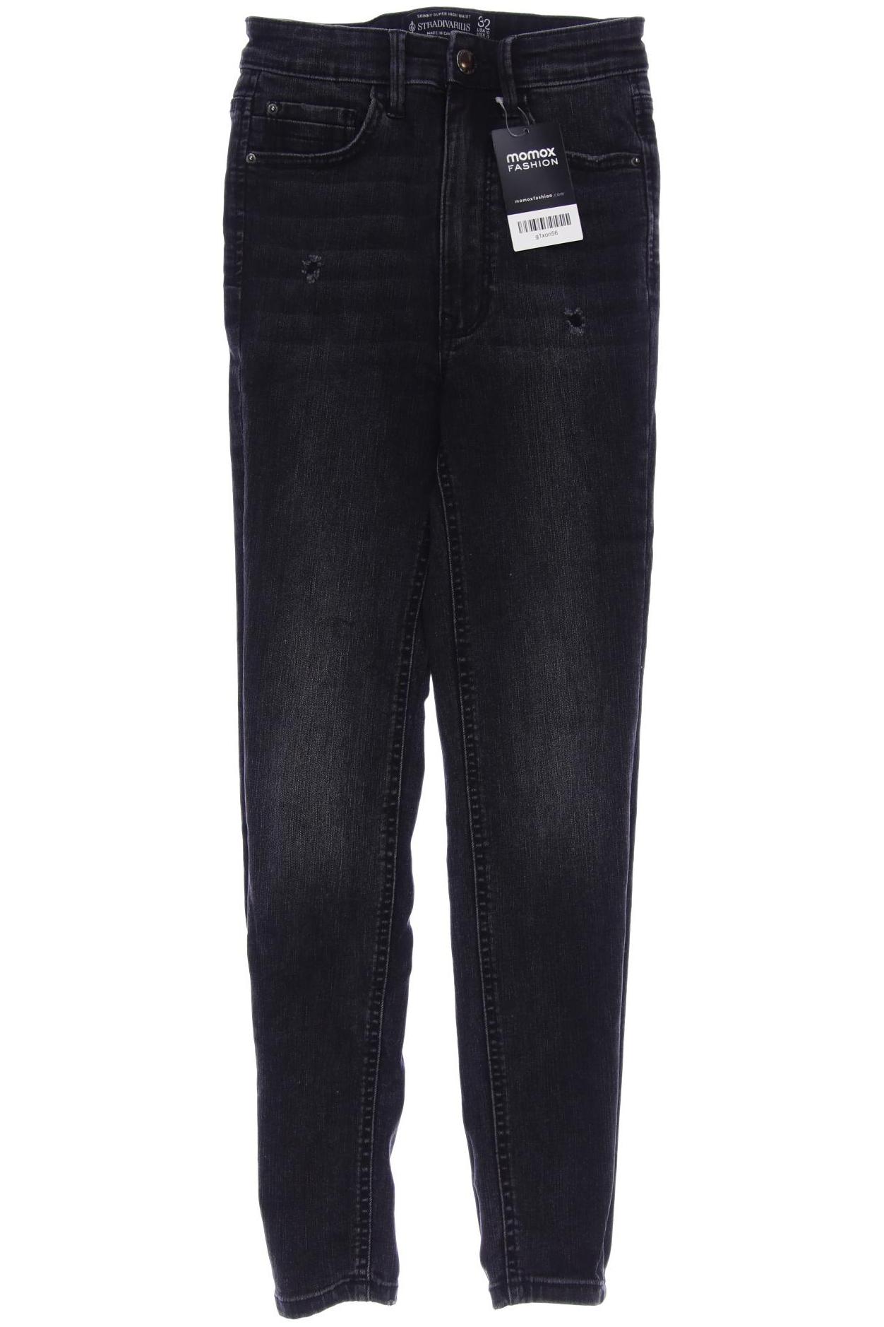 Stradivarius Damen Jeans, schwarz von Stradivarius