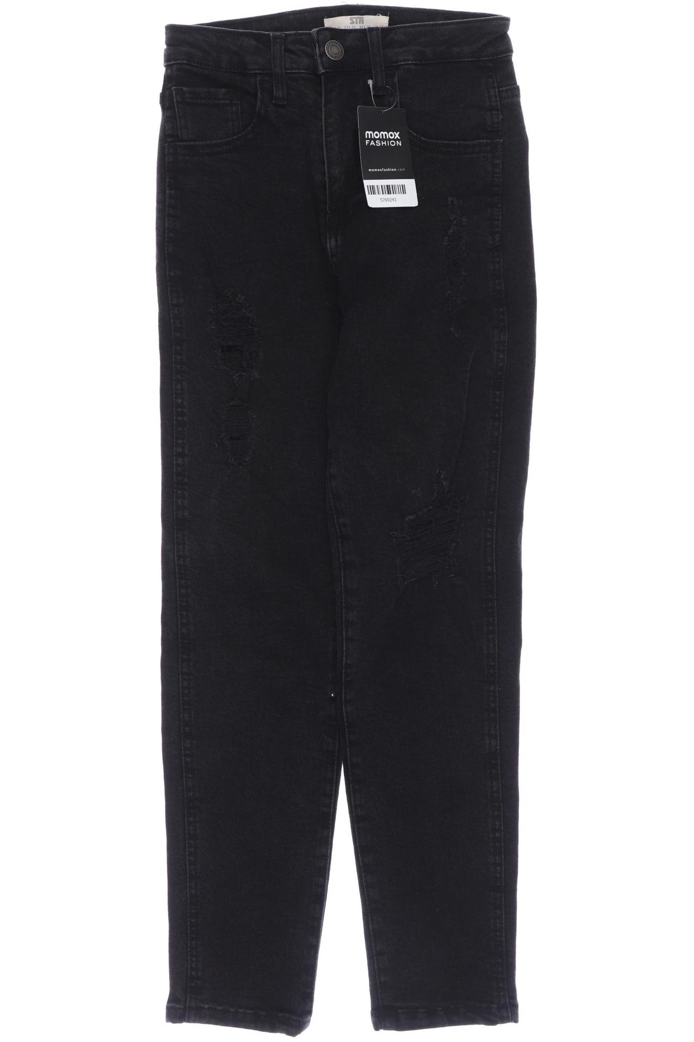 Stradivarius Damen Jeans, schwarz von Stradivarius