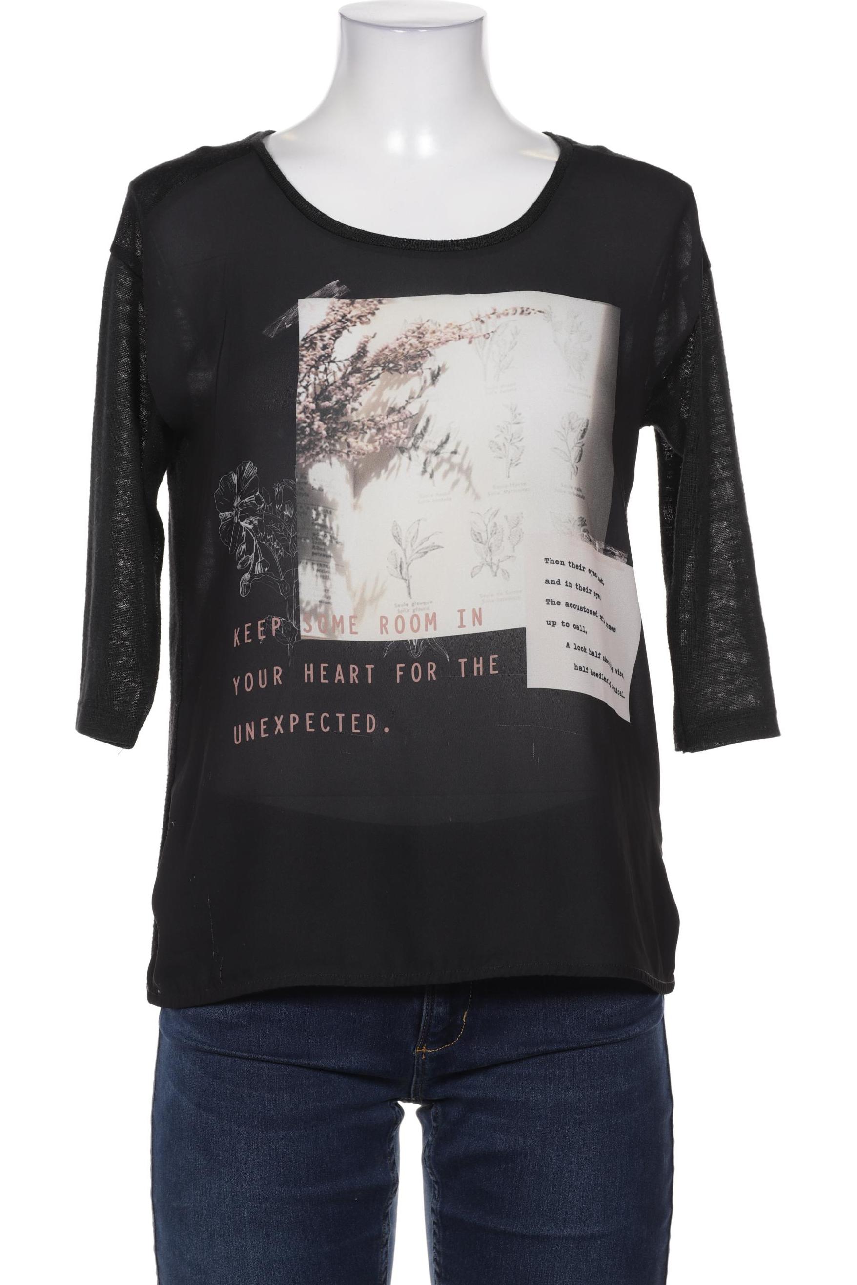 Stradivarius Damen Langarmshirt, schwarz von Stradivarius