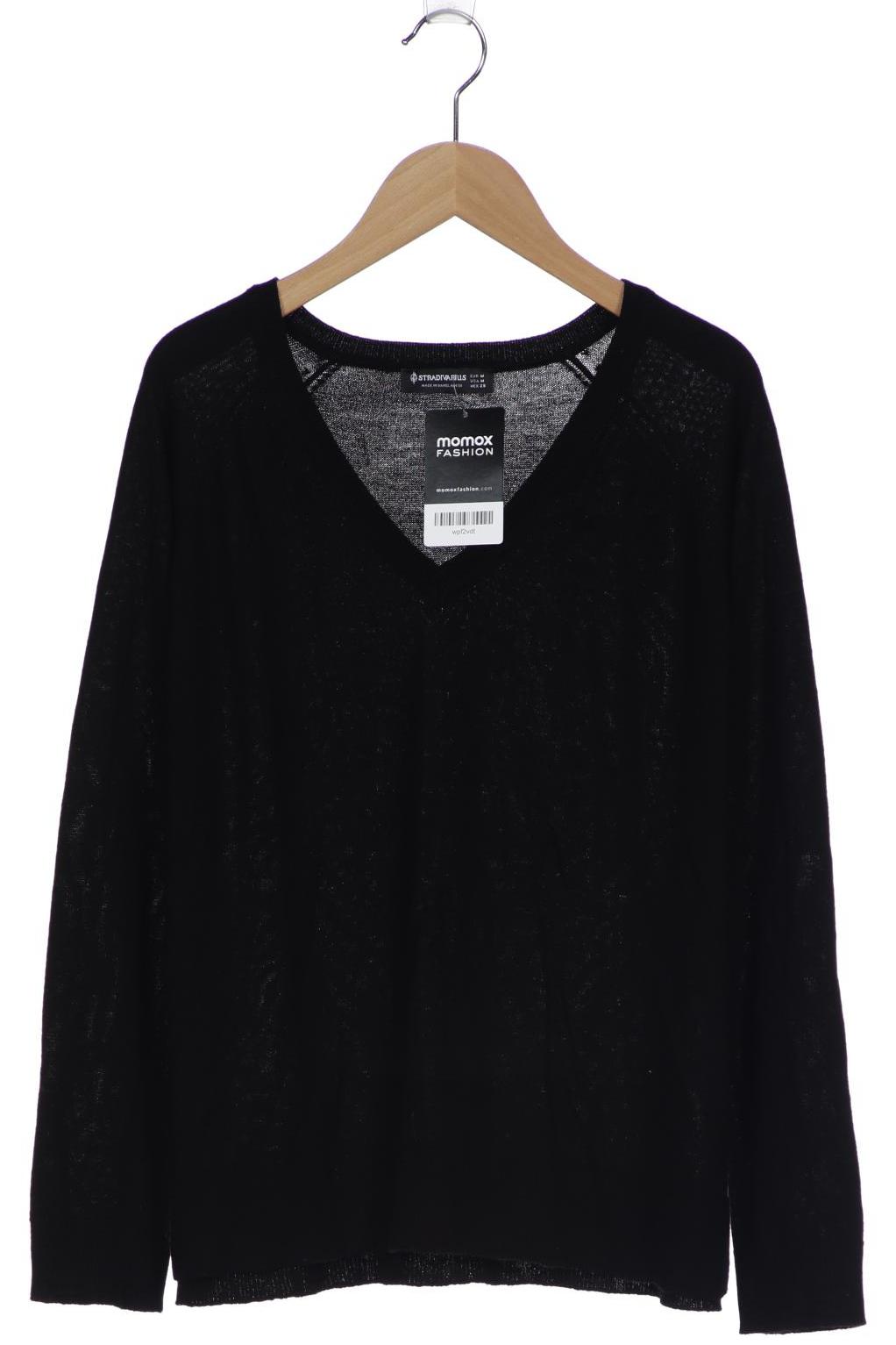 Stradivarius Damen Pullover, schwarz von Stradivarius