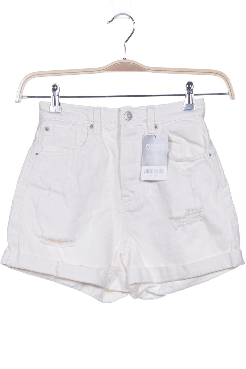 Stradivarius Damen Shorts, cremeweiß von Stradivarius