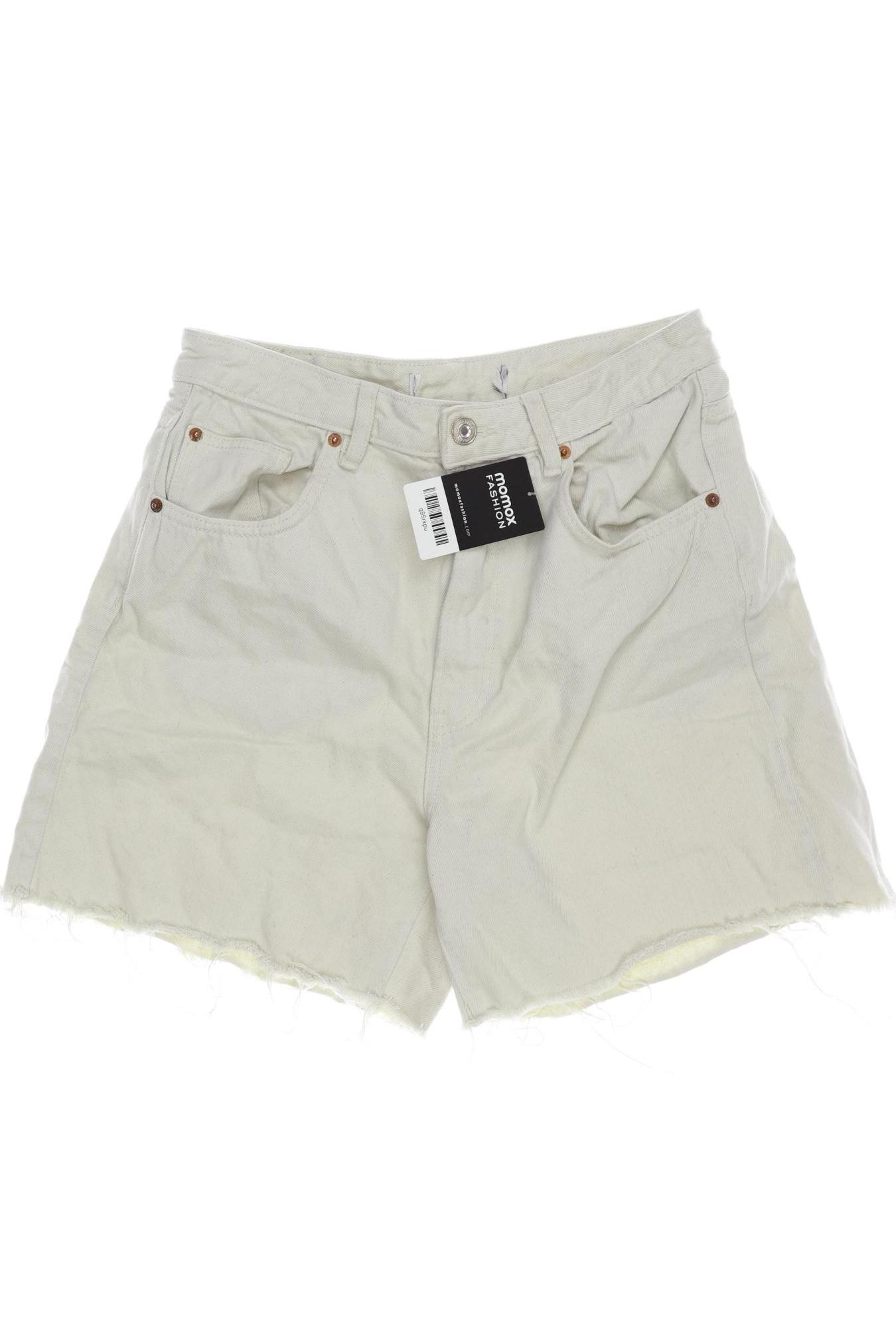 Stradivarius Damen Shorts, cremeweiß von Stradivarius